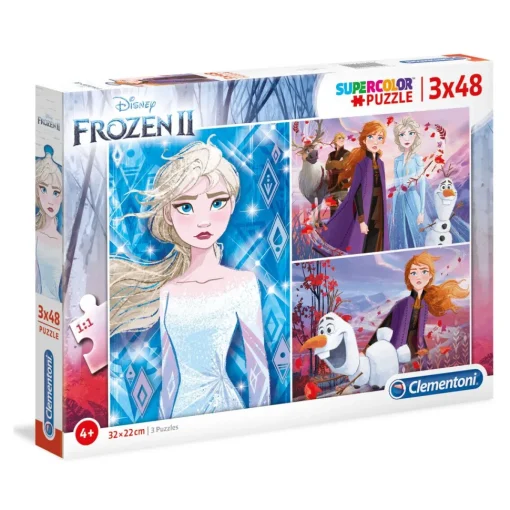 Clementoni Pack 3 Puzzles De 48 Piezas.* Preescolar