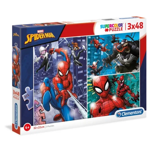 Clementoni Pack 3 Puzzles De 48 Piezas.* Preescolar