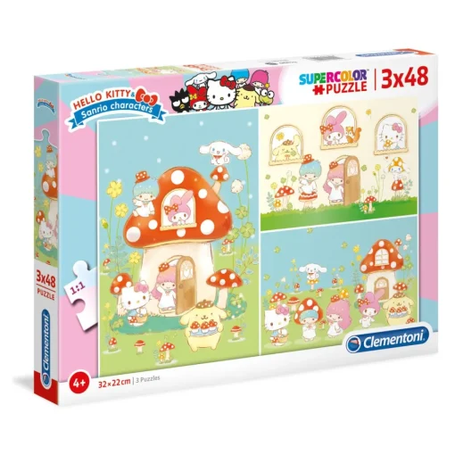 Clementoni Pack 3 Puzzles De 48 Piezas.* Preescolar