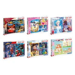 Clementoni Pack 3 Puzzles De 48 Piezas.* Preescolar