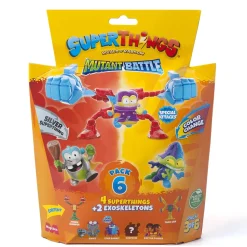 Superthings Pack 6 Mutant Battle* Electrónicos
