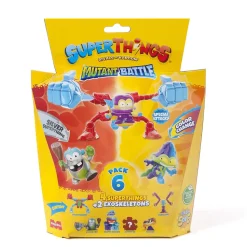 Superthings Pack 6 Mutant Battle* Electrónicos