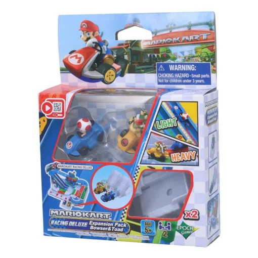 Epoch Pack Bowser & Toad Mario Kart Racing Deluxe Expansion Games* Coches, Circuitos Y Radiocontrol
