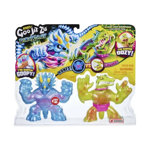 Goo Jit Zu Pack De 2 Figuras Heroe * Muñecos Articulados