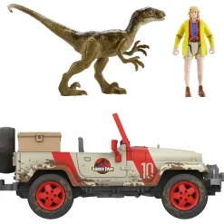 Jurassic World Pack De Rescate Dr. Ellie Sattler * Muñecos Articulados