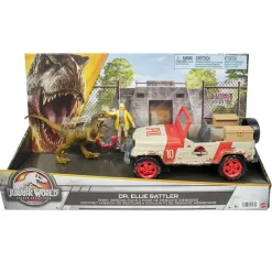 Jurassic World Pack De Rescate Dr. Ellie Sattler * Muñecos Articulados