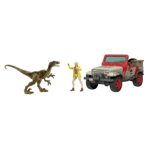 Jurassic World Pack De Rescate Dr. Ellie Sattler * Muñecos Articulados