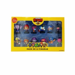 Bizak Pack Deluxe 12 Figuras Coleccionables De Juguete De Personajes Del Videojuego Brawl Stars* Muñecos Articulados