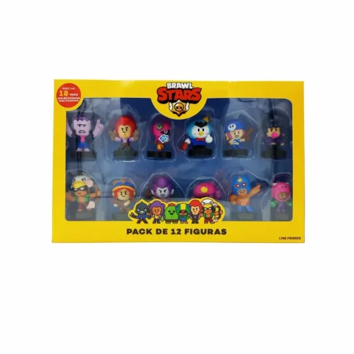 Bizak Pack Deluxe 12 Figuras Coleccionables De Juguete De Personajes Del Videojuego Brawl Stars* Muñecos Articulados