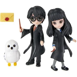 Wizarding World Pack Figuras Harry Potter & Cho Chang * Muñecos Articulados