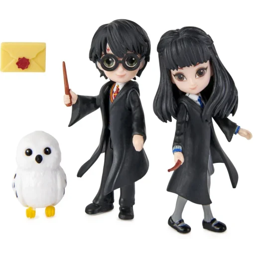 Wizarding World Pack Figuras Harry Potter & Cho Chang * Muñecos Articulados