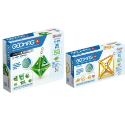 Geomag Pack Geomac Green 35 + Green 24* Puzzles Y Construcciones