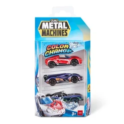 Metal Machines Pack Surtido 3 Vehiculos Color Change * Coches, Circuitos Y Radiocontrol