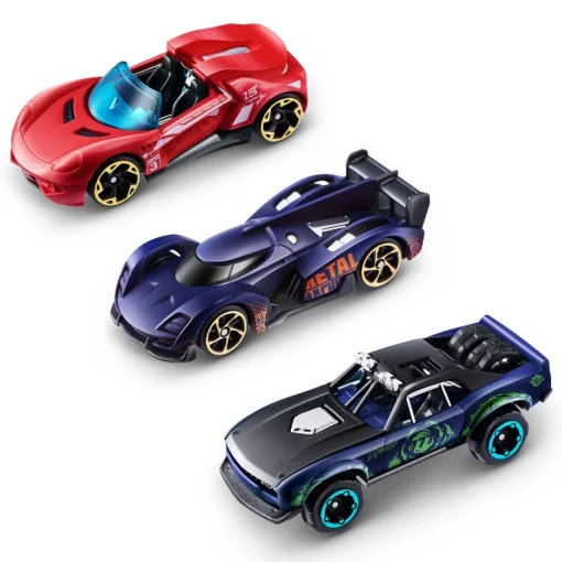 Metal Machines Pack Surtido 3 Vehiculos Color Change * Coches, Circuitos Y Radiocontrol