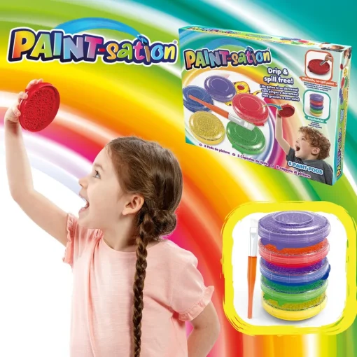 Goliath Games Paint-Sation 5 Colores* Juegos Educativos
