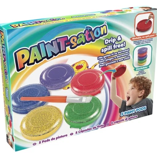 Goliath Games Paint-Sation 5 Colores* Juegos Educativos