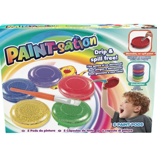 Goliath Games Paint-Sation 5 Colores* Juegos Educativos