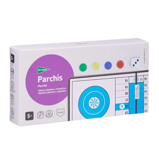 El Corte Inglés Parchis De Bolsillo Con Tablero Plegable Y Magnetico El Corte Ingles* Juegos De Mesa