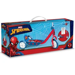 Stamp Patinete 3 Ruedas Spiderman Marvel* Juguetes Al Aire Libre
