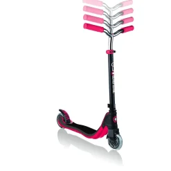 Globber Patinete Flow 125 Negro Rojo * Bicicletas, Correpasillos, Triciclos