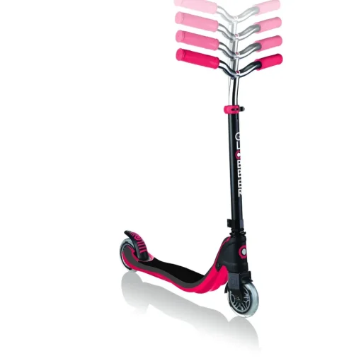 Globber Patinete Flow 125 Negro Rojo * Bicicletas, Correpasillos, Triciclos