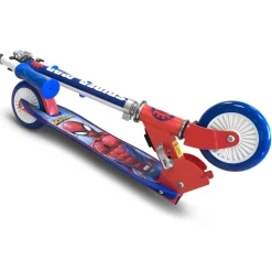 Stamp Patinete Plegable Spiderman Marvel* Juguetes Al Aire Libre