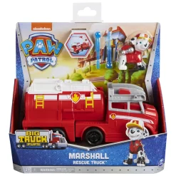 Spin Master Patrulla Canina Big Truck Pups Vehiculo Deluxe Marshall* Preescolar