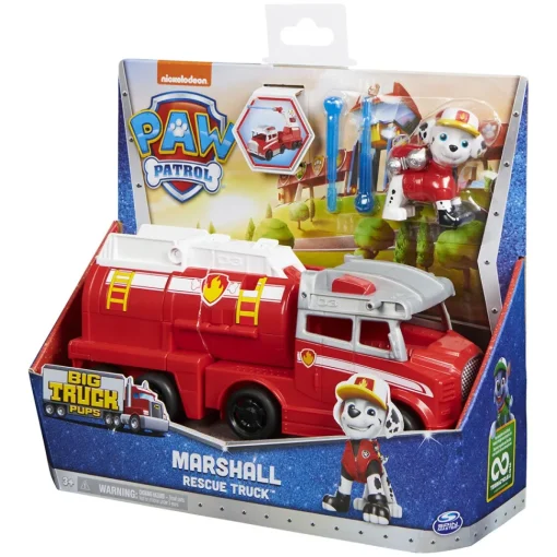 Spin Master Patrulla Canina Big Truck Pups Vehiculo Deluxe Marshall* Preescolar