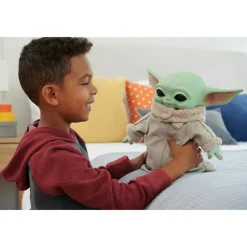 Mattel Peluche De Grogu Abrazame Y Parpadeo De Star Wars* Electrónicos