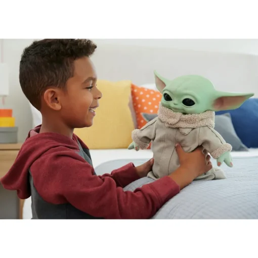 Mattel Peluche De Grogu Abrazame Y Parpadeo De Star Wars* Electrónicos