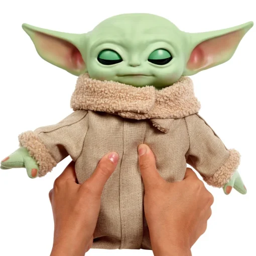 Mattel Peluche De Grogu Abrazame Y Parpadeo De Star Wars* Electrónicos