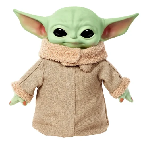 Mattel Peluche De Grogu Abrazame Y Parpadeo De Star Wars* Electrónicos