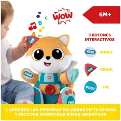 Chicco Peluche Foxy Bilingue * Preescolar