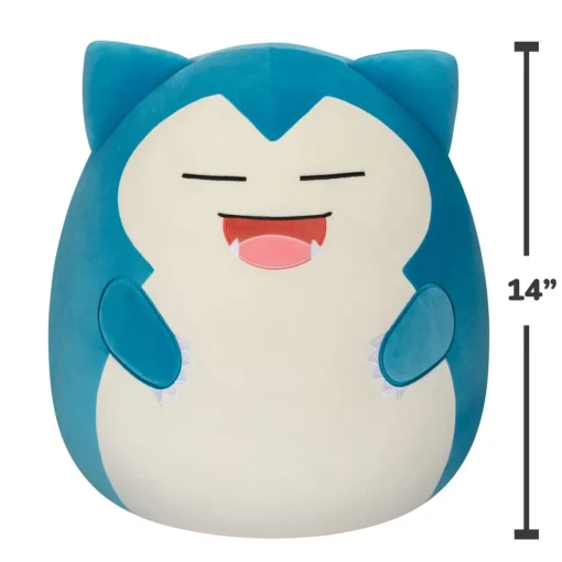 Squishmallows Peluche Snorlax Pokemon Bizak* Munecas Y Peluches