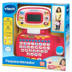 VTech Pequeordenador Rosa, Ordenador Portatil Infantil Con Raton Direccional, Educativo* Electrónicos