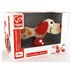 Hape Perrito Pepe Arrastre Juguete De Madera * Preescolar