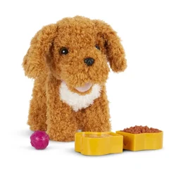 Our Generation Perrito Poodle Con Bolso Y Accesorios * Munecas Y Peluches