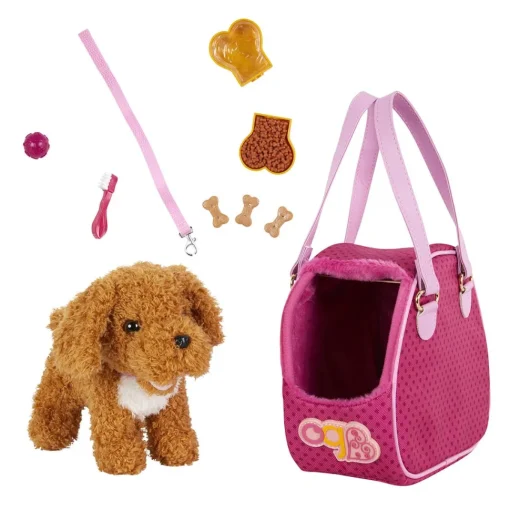 Our Generation Perrito Poodle Con Bolso Y Accesorios * Munecas Y Peluches