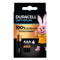 Duracell Pilas Aaa Blister 4 Unidades* Electrónicos