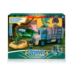 PINYPON ACTION Rescate Del Dinosaurio* Muñecos Articulados