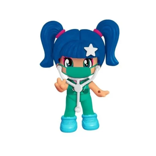Pinypon .Pack 4 Figuras Hospital* Munecas Y Peluches