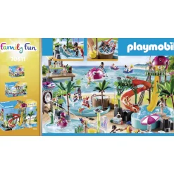 Playmobil Piscina Infantil Con Banera Hidromasaje Family Fun* Muñecos Articulados