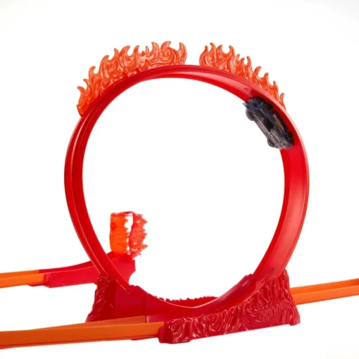 Hot Wheels Pista Acrobacias De Fuego Para Coches De Juguete * Coches, Circuitos Y Radiocontrol