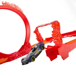 Hot Wheels Pista Acrobacias De Fuego Para Coches De Juguete * Coches, Circuitos Y Radiocontrol