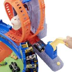 Hot Wheels Pista De Coches De Juguete Monster Trucks Volcan Arena Incluye 1 Vehiculo Monster Trucks Y 1 Die-Cast * Coches, Circuitos Y Radiocontrol