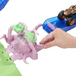 Hot Wheels Pista De Coches De Juguete Monster Trucks Volcan Arena Incluye 1 Vehiculo Monster Trucks Y 1 Die-Cast * Coches, Circuitos Y Radiocontrol