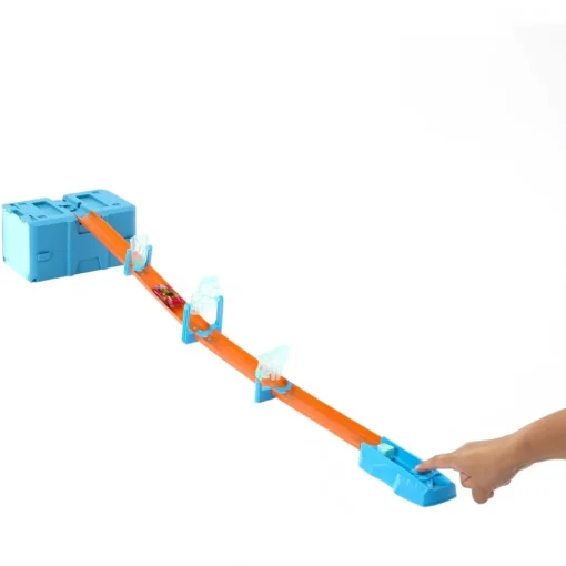 Hot Wheels Pista Para Coches De Juguete Surtidos Track Builder Choque De Hielo * Coches, Circuitos Y Radiocontrol