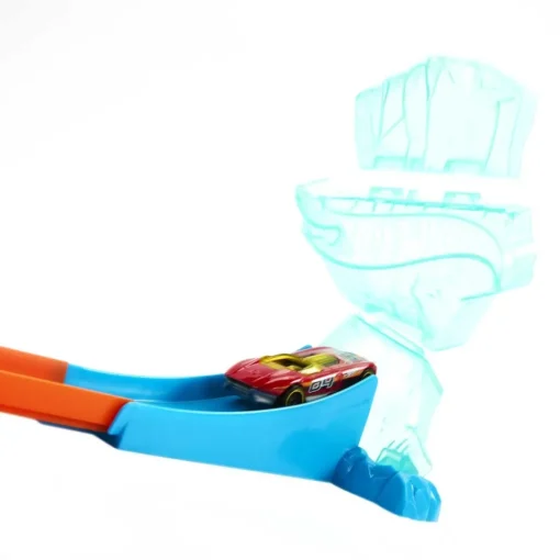 Hot Wheels Pista Para Coches De Juguete Surtidos Track Builder Choque De Hielo * Coches, Circuitos Y Radiocontrol