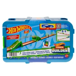 Hot Wheels Pista Para Coches De Juguete Surtidos Track Builder Choque De Hielo * Coches, Circuitos Y Radiocontrol