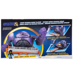 Jakks Pacific Playset Robot Gigante De Eggmancon Figura Sonic Exclusiva Sonic 2* Muñecos Articulados